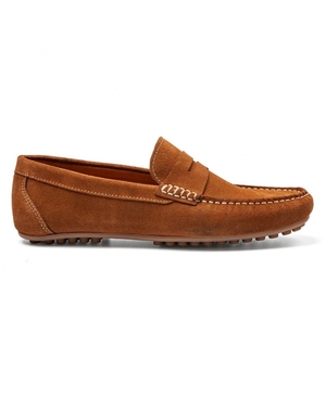 Mocassins Les Tropeziennes GASPARD Marron Suede Homme|SLIA-89894501